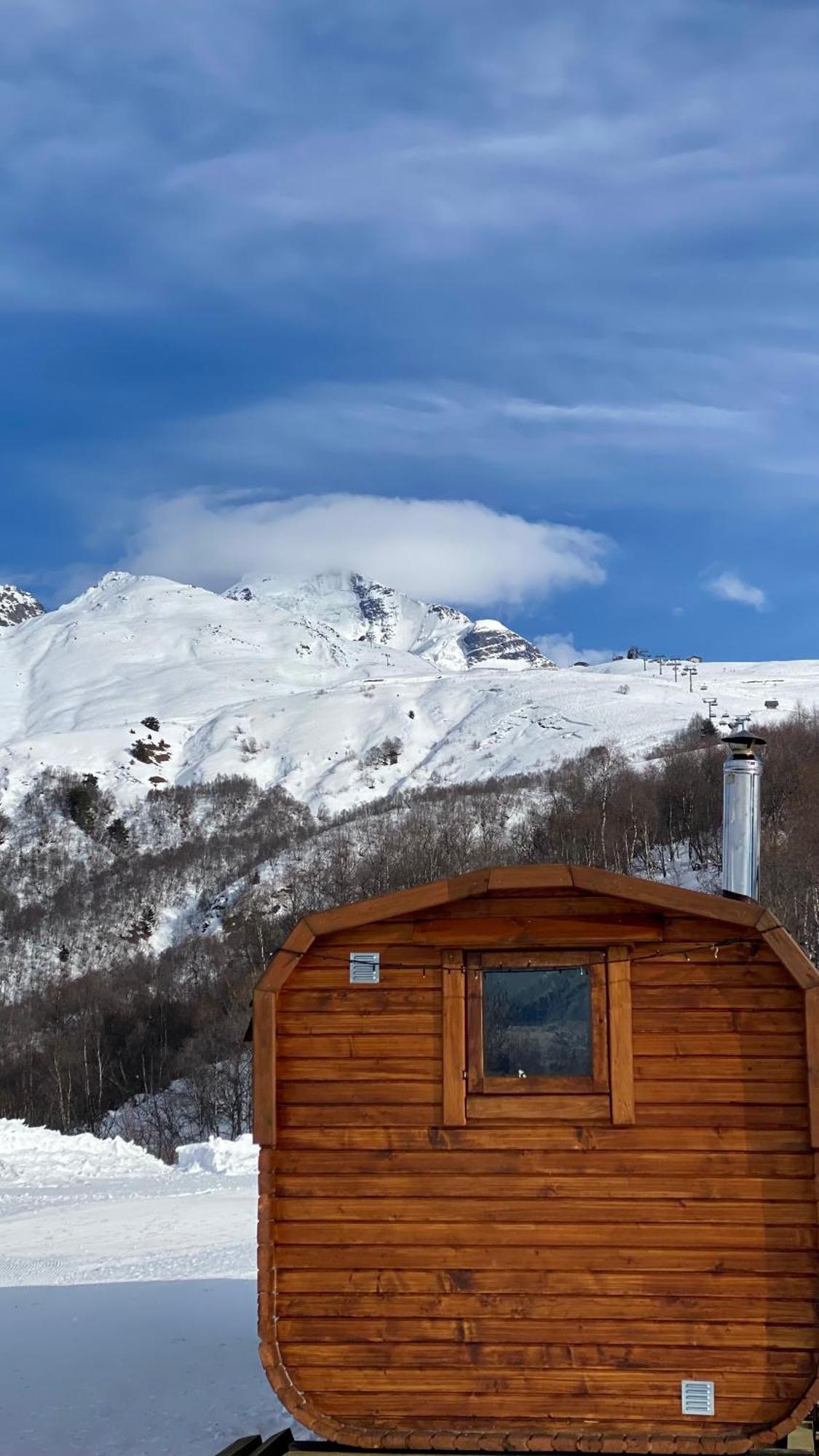 Sauna Tetnuldi Mestia Exterior foto